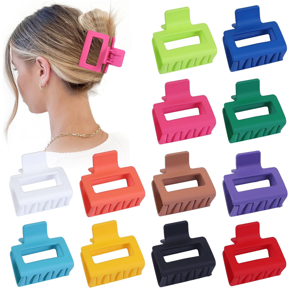 Sisiaipu front packaging showing 12 colorful clips and convenient set benefit