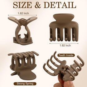 Sisiaipu clip next to ruler showing 1.8 inch size for precise scale reference