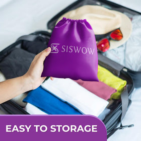 SISWOW cap shown with a deep conditioner bottle, enhances product absorption and treatment benefit