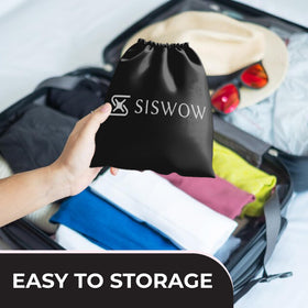 SISWOW elastic edge detail for secure fit and consistent heat sealing