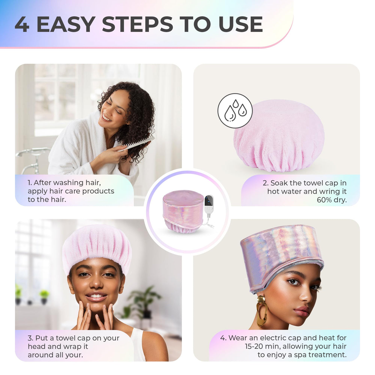 SISWOW cap next to hand showing compact size and easy storage benefit