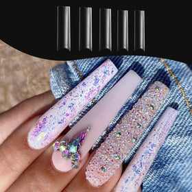 SITELENABY tips next to ruler demonstrating XXL length for dramatic looks