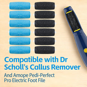SIVIAS close-up of roller abrasive texture highlighting durable grit benefit