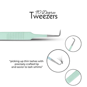SIVOTE waterproof leather pouch and tip protector keeping tweezers safe during travel