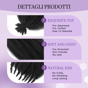 Sixi Beauty detailed curly ends, soft finished look benefit