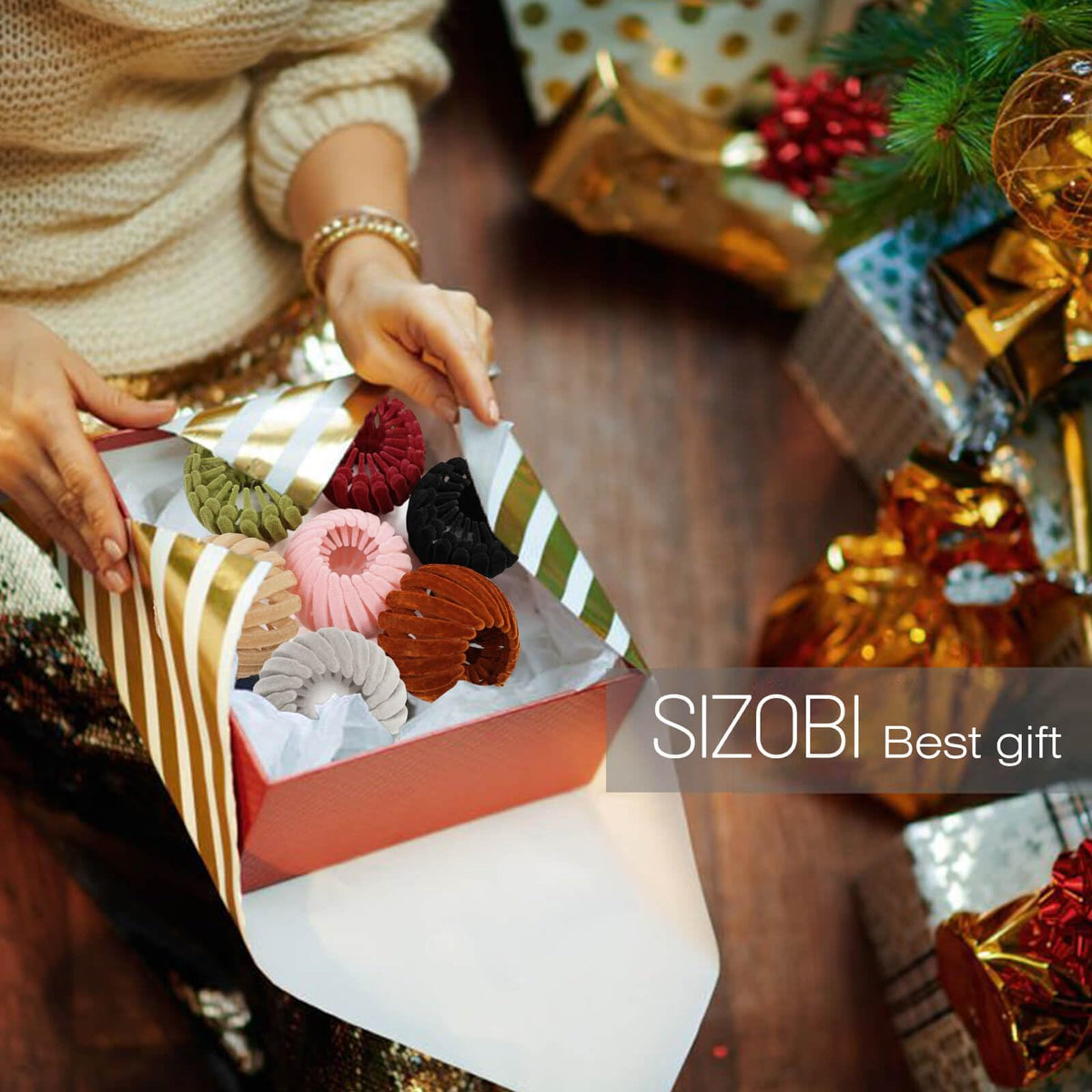 Sizobi expanded clip detail showing flexible inner ring durability
