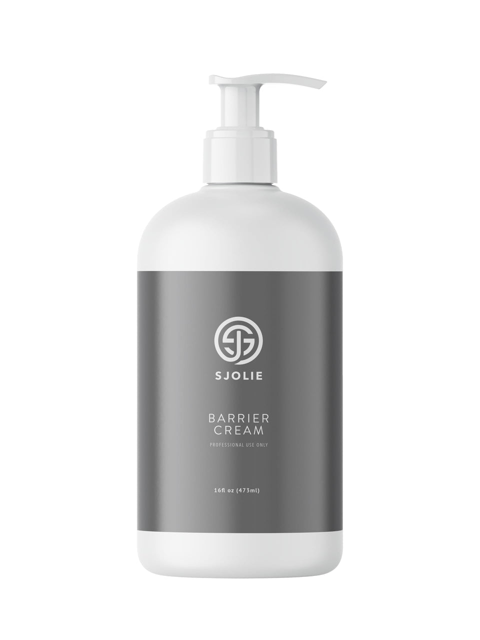 SJOLIE Pro Blending Barrier Cream front jar showing clean professional packaging and easy grab