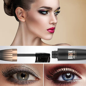 SJXYOYDS texture swipe on skin showing smooth 4D silk fibers for fuller lashes