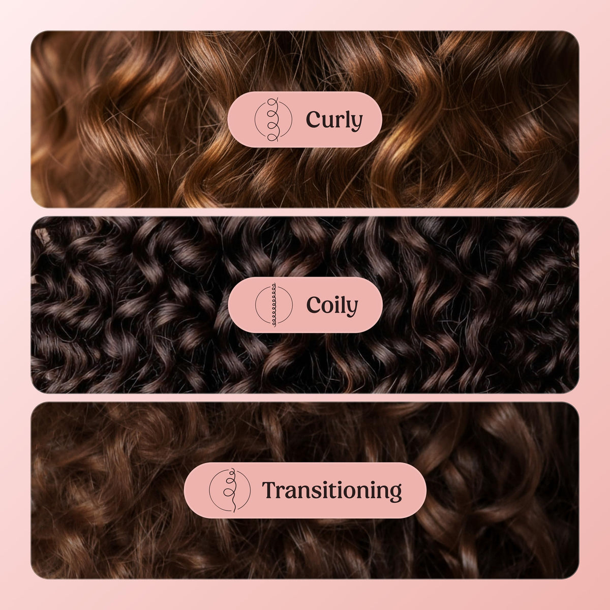 SKALA applying cream to curly hair demonstrating frizz control benefit