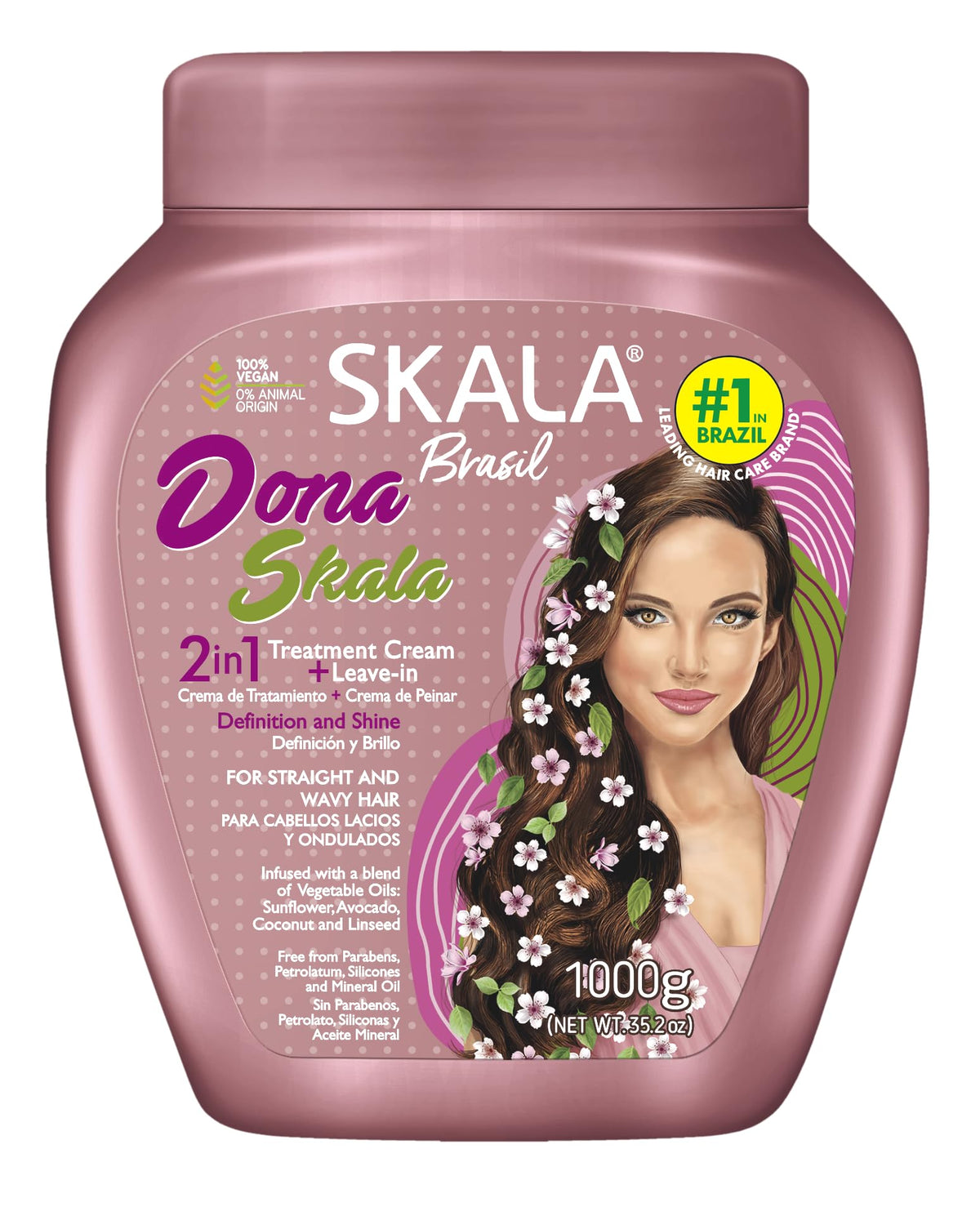 SKALA front packaging jar showing product and easy scoop benefit