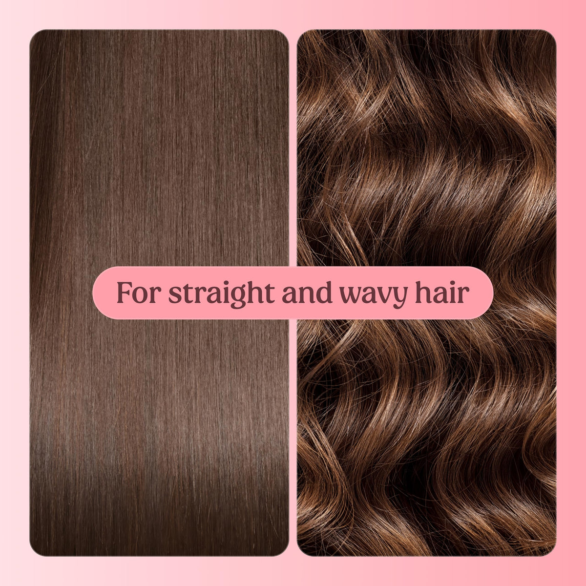 SKALA in-use on wavy hair demonstrating enhanced definition and shine