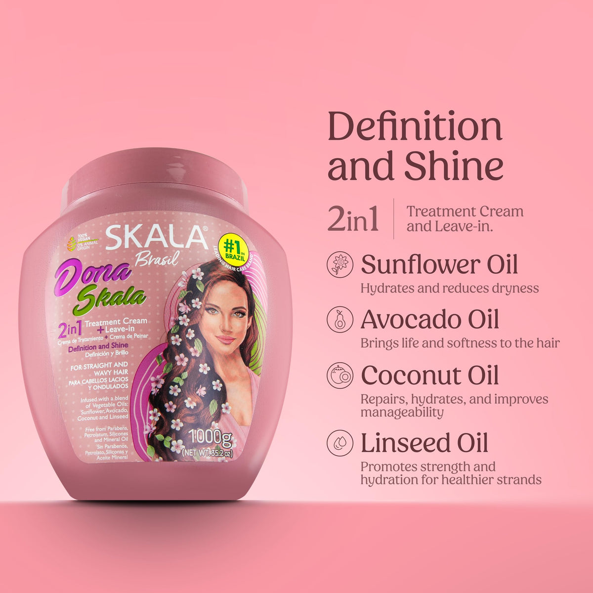 SKALA cream texture close-up highlighting smooth, moisturizing consistency