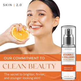 Skin 2.0 pipette releasing serum showing lightweight hydrating texture