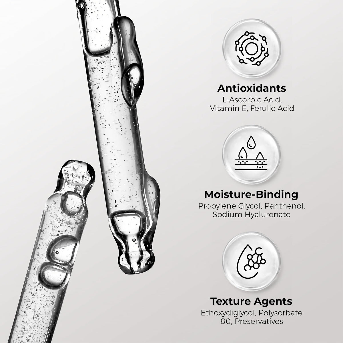 SKIN DEVA serum on hand for scale showing single-drop coverage and efficiency