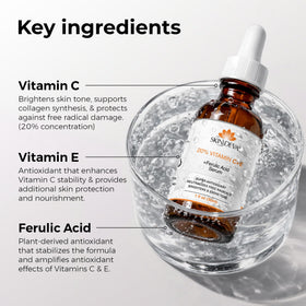 SKIN DEVA texture close-up showing lightweight absorbent serum for fast layering