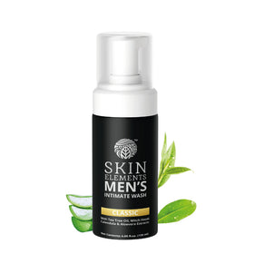 Skin Elements front packaging showing label and travel-friendly bottle benefit