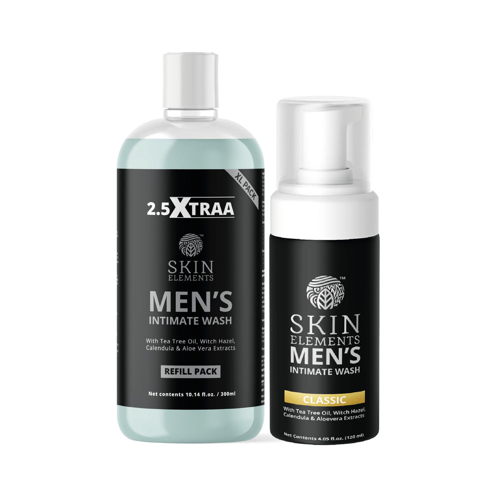 Skin Elements front packaging showing jumbo pack benefits and fresh scent