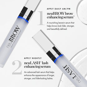 Skin Research Laboratories neuLASH next to a pen for size comparison and travel convenience