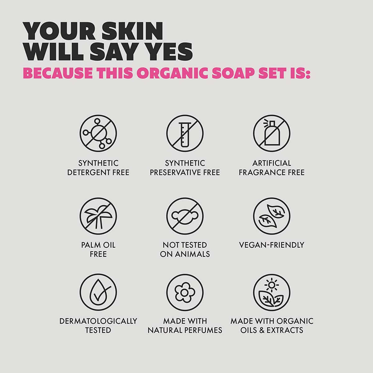Skin Said Yes close-up of soap texture highlighting triple-milled firm surface and creamy lather