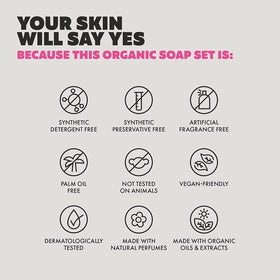 Skin Said Yes close-up of soap texture highlighting triple-milled firm surface and creamy lather