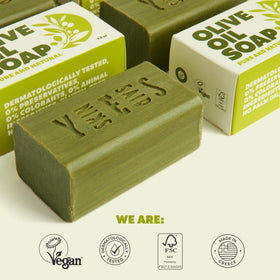 Skin Said Yes bar lathered in hand demonstrating creamy, gentle cleansing