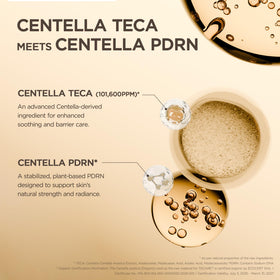 SKIN1004 ingredient label highlighting Centella TECA and PDRN benefits
