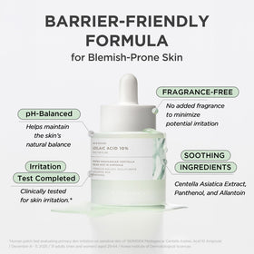SKIN1004 conceptual before and after image suggesting reduced redness and marks