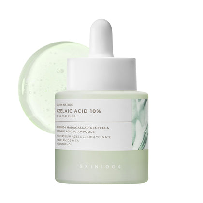 SKIN1004 front bottle shot showing clean ampoule packaging and benefits
