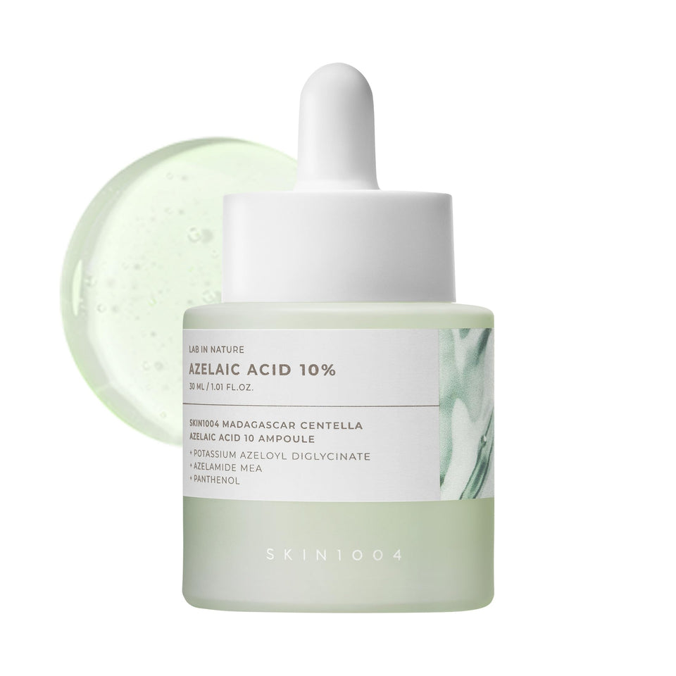SKIN1004 front bottle shot showing clean ampoule packaging and benefits