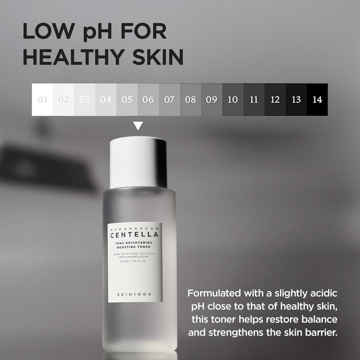 SKIN1004 bottle with centella leaf illustrating calming Madagascar extract