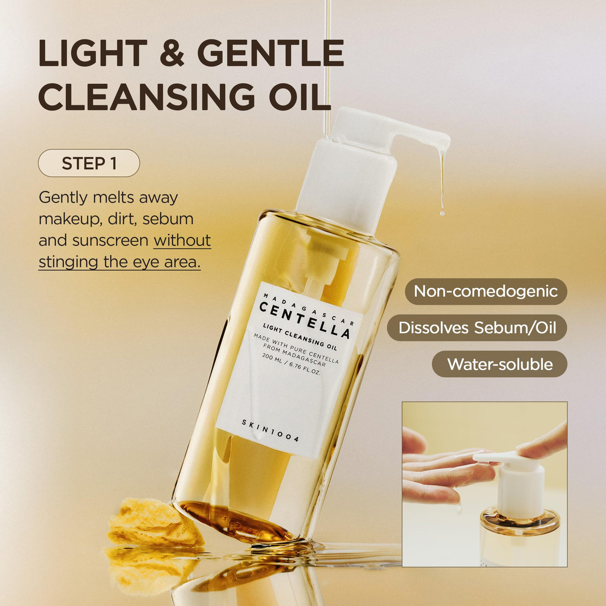 SKIN1004 ampoule foam rich lather close-up delivering soft, hydrated cleanse