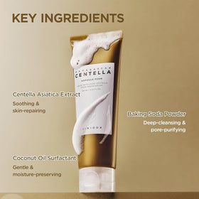 SKIN1004 in hand for scale demonstrating travel-friendly 4.23 fl oz