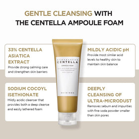SKIN1004 paired with cleansing oil showing effective double-cleanse