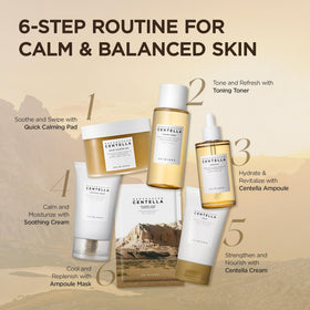 SKIN1004 pads on bathroom counter indicating daily skincare convenience