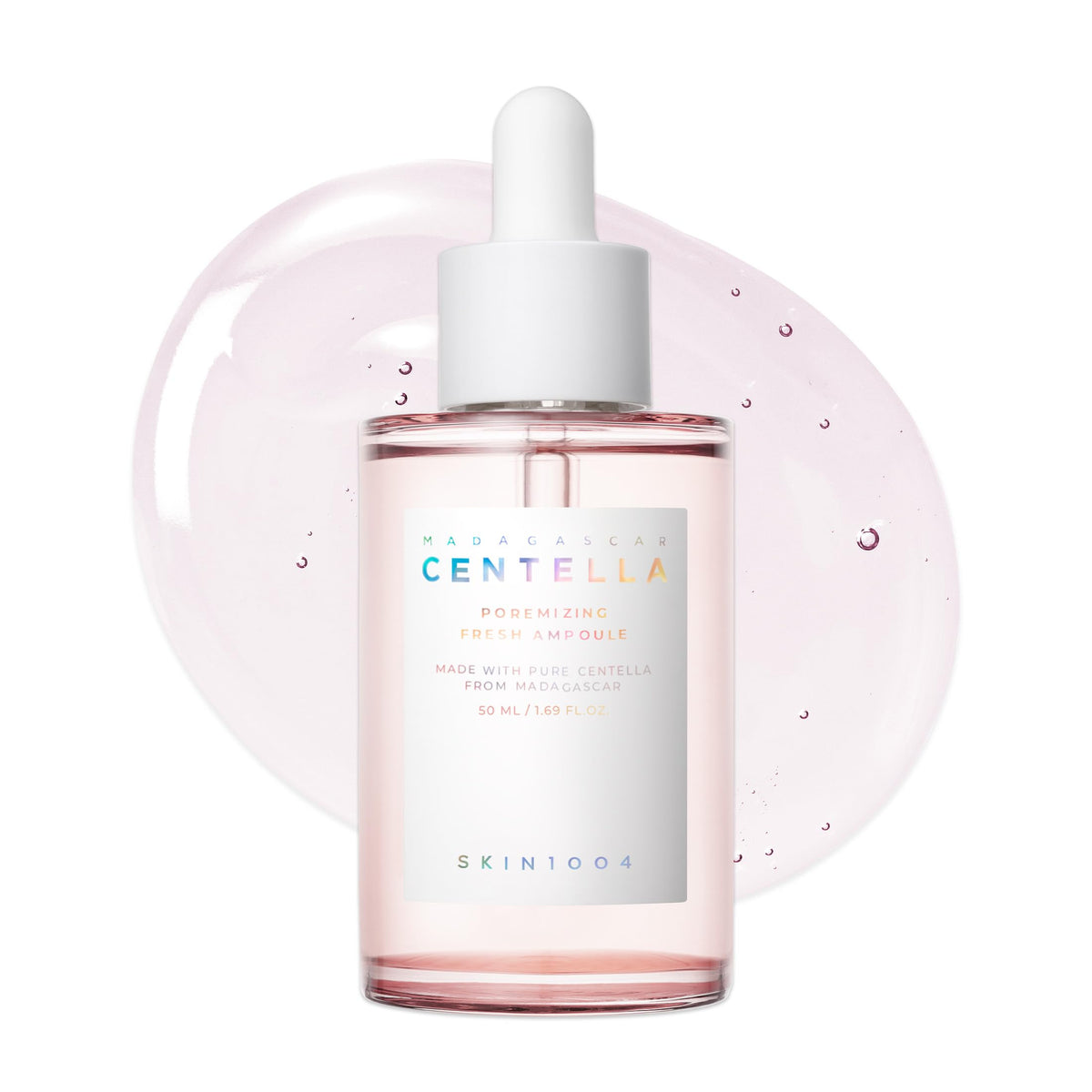 SKIN1004 front bottle view showing compact ampoule design and benefit