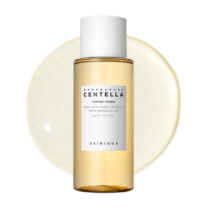 SKIN1004 front bottle view showing clean design and soothing packaging benefit