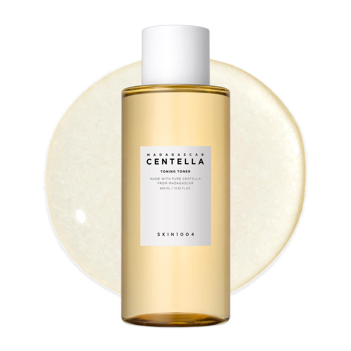 SKIN1004 front bottle showcasing centella toner and gentle hydration benefit