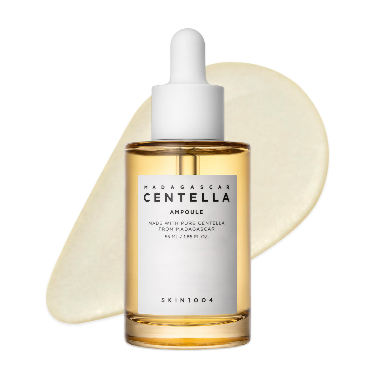 SKIN1004 front packaging highlighting 55ml bottle and calming benefit