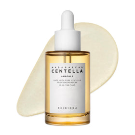 SKIN1004 front packaging highlighting 55ml bottle and calming benefit