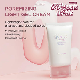 SKIN1004 gel cream texture close-up highlighting lightweight cooling finish
