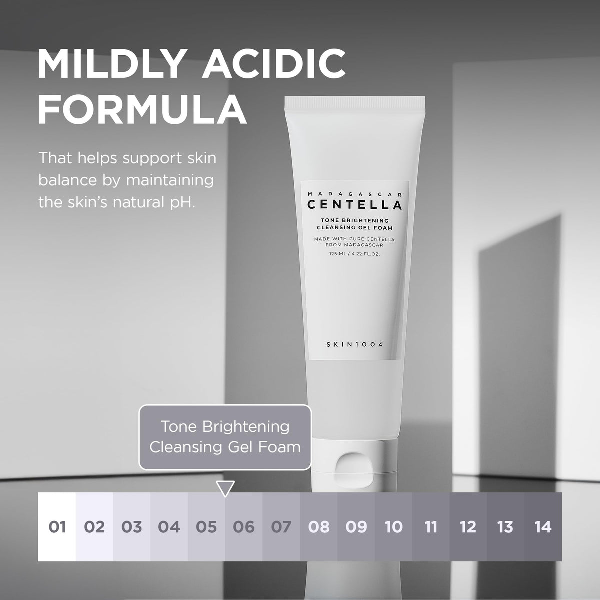 SKIN1004 Centella Asiatica plant ingredient shot showing soothing benefit