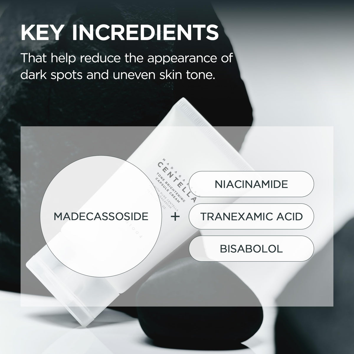 SKIN1004 MadeWhite capsules macro view highlighting targeted active delivery