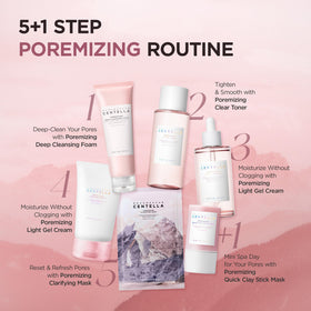 SKIN1004 bathroom shelf lifestyle scene showing daily routine fit
