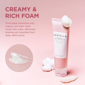 SKIN1004 foam rinsing from face showing effective removal and comfort