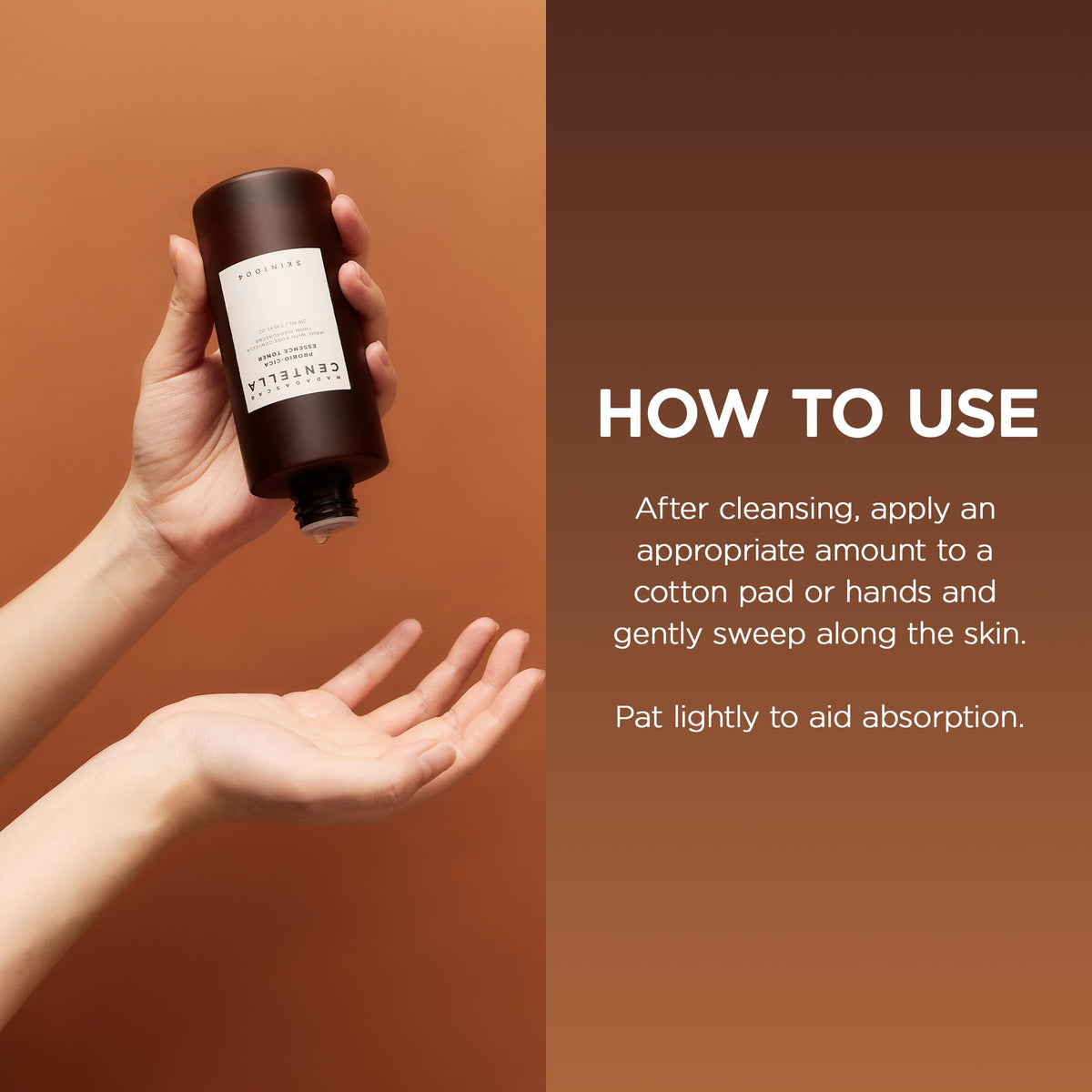 SKIN1004 210ml bottle next to common objects to show true size and value