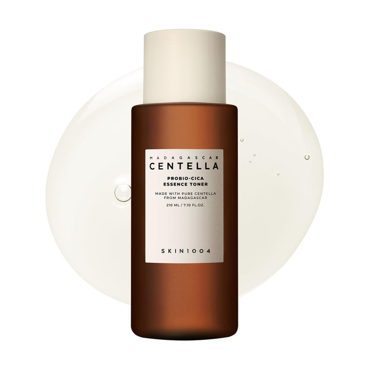 SKIN1004 front bottle shot showing clear packaging and calming branding for quick recognition