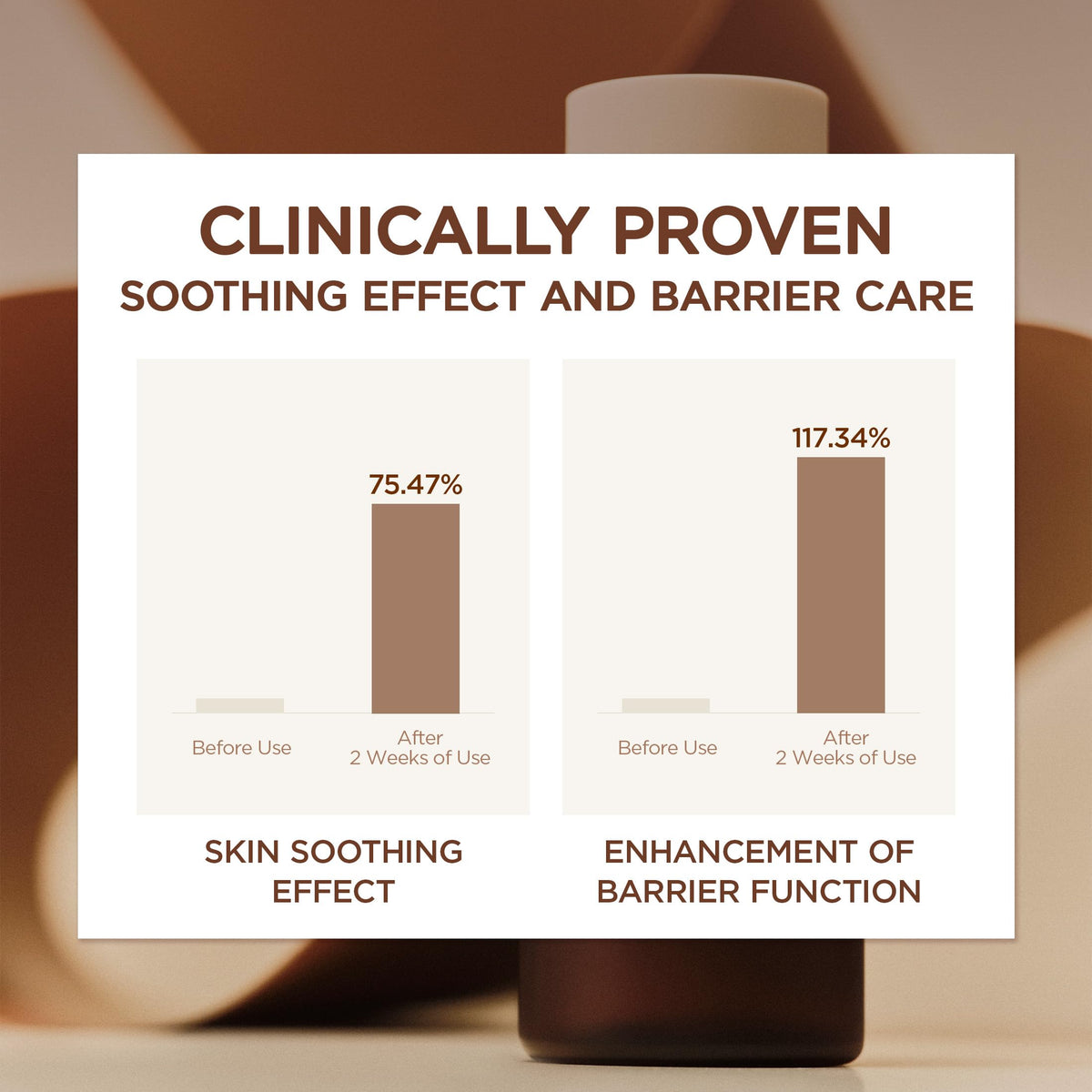 SKIN1004 hand applying toner to skin showcasing gentle patting and fast absorption