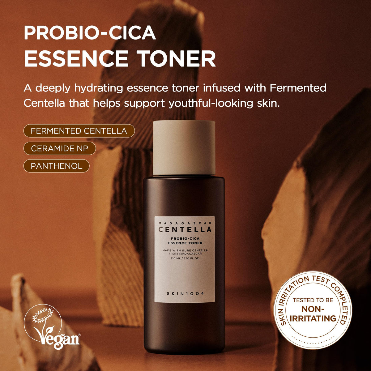SKIN1004 poured essence texture demonstrating lightweight hydration and smooth spreadability