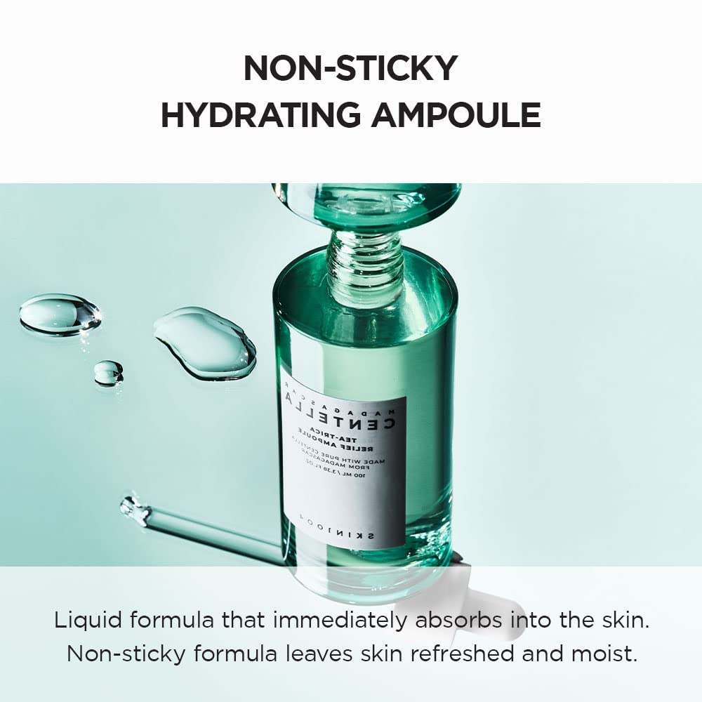 SKIN1004 ampoule in hand demonstrating easy application and portable convenience