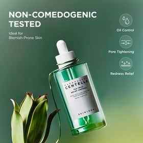 SKIN1004 dropper pipette dispensing clear ampoule for targeted soothing application